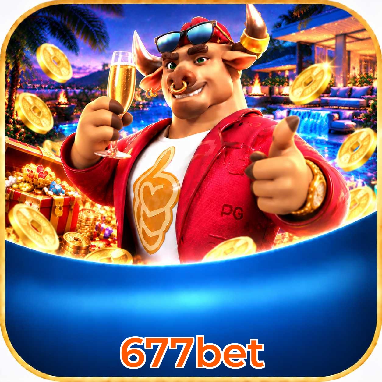 677bet Logo - Bônus com Rollover Justo